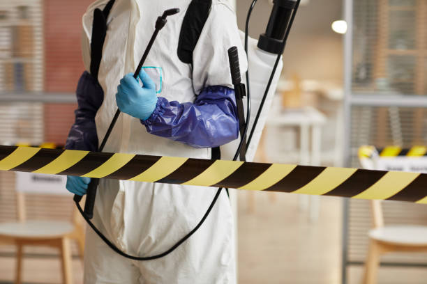 Professional Blood Cleanup technician working in Oakwood, OH